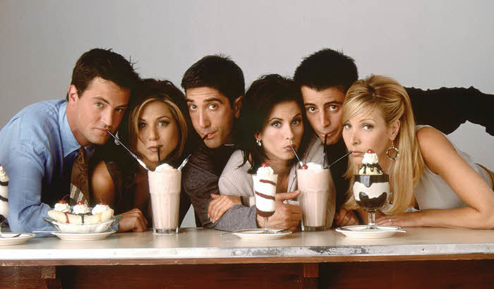 Ross, Rachel, Joey and Monica