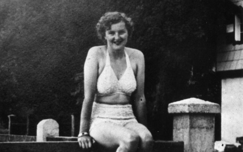 Eva Braun...circa 1940: Eva Braun (1910 - 1945) mistress of Adolf Hitler and later his presumed wife. (Photo by Keystone/Getty Images)