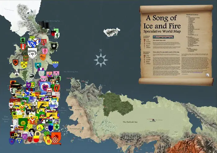 Get Answers to All Your Games of Thrones Questions from Interactive Map